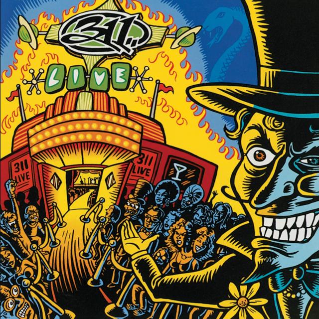 Album cover art for Live