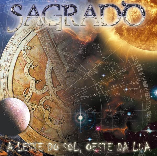 Album cover art for A Leste Do Sol, Oeste Da Lua