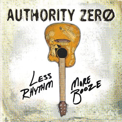 Album cover art for Less Rhythm More Booze