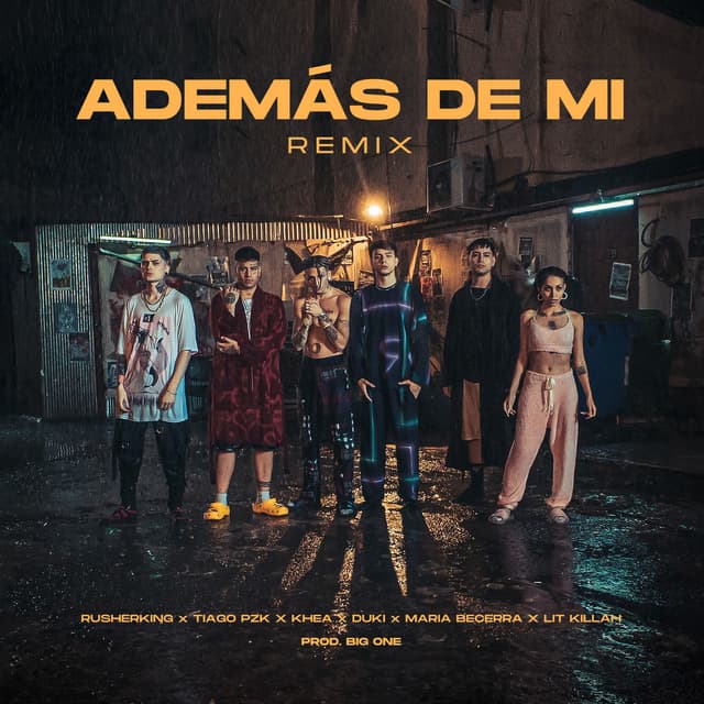 Album cover art for Ademas de Mi