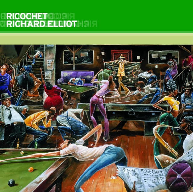 Album cover art for Ricochet