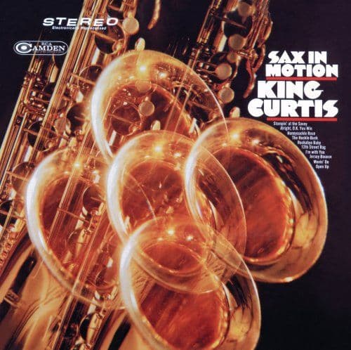 Album cover art for Sax in Motion
