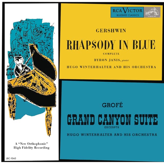 Album cover art for Gershwin: Rhapsody in Blue - Grofé: Grand Canyon Suite