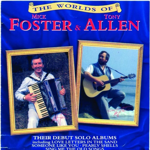 Album cover art for The Worlds of Mick Foster & Tony Allen