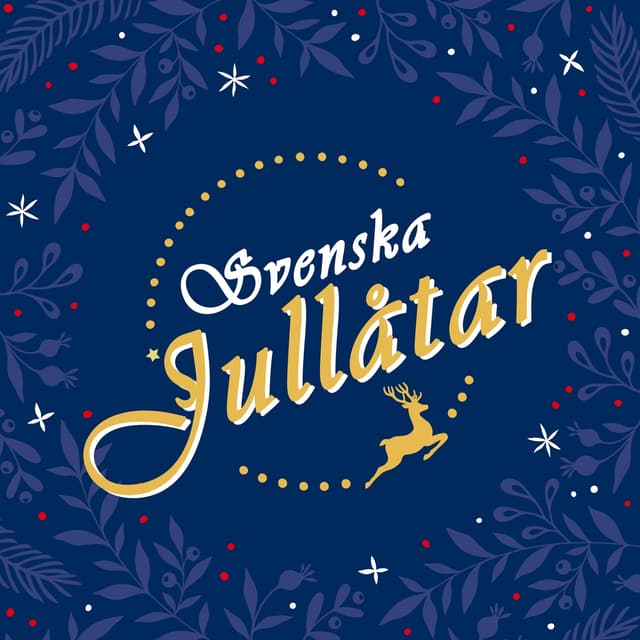 Album cover art for Svenska jullåtar
