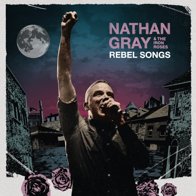 Album cover art for Rebel Songs