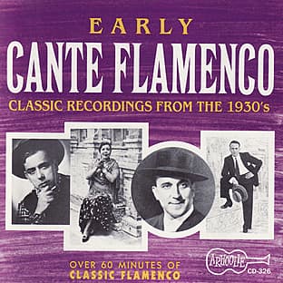 Album cover art for Early Cante Flamenco