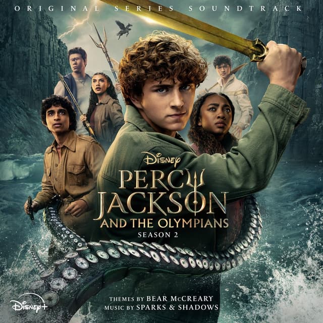 Album cover art for Percy Jackson and the Olympians: Season 2