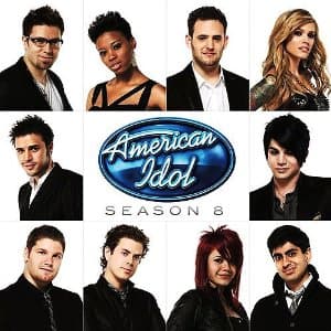 Album cover art for American Idol: Season 8