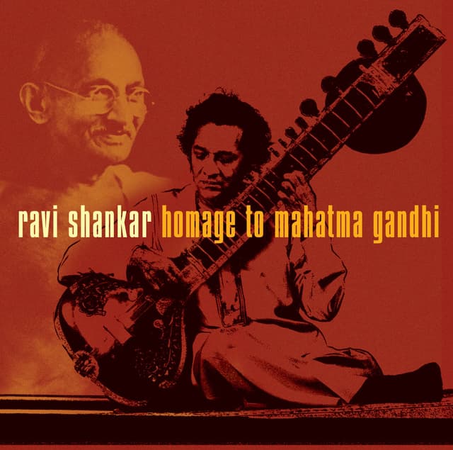 Album cover art for Homage To Mahatma Gandhi