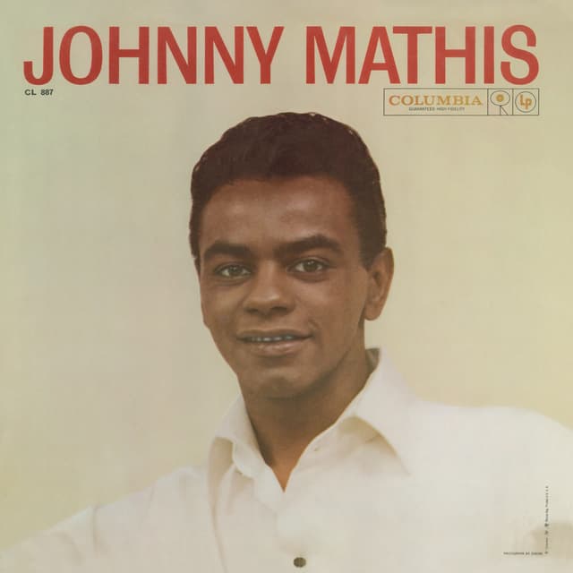 Album cover art for Johnny Mathis