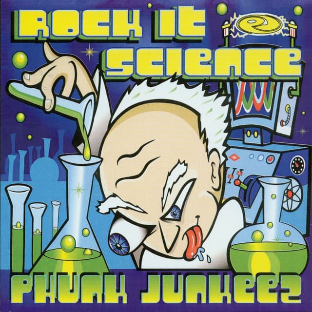 Album cover art for Rock It Science