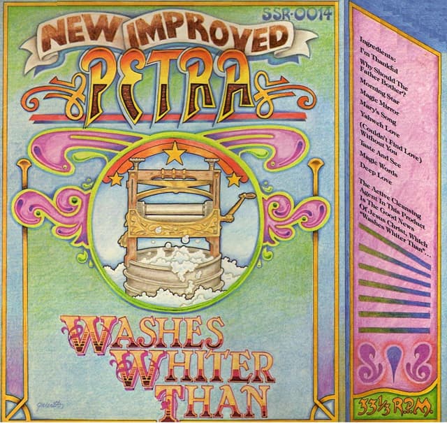 Album cover art for Washes Whiter Than