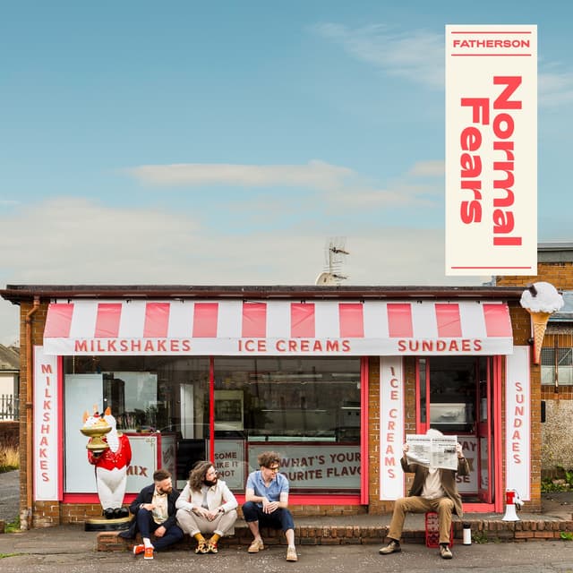 Album cover art for Normal Fears