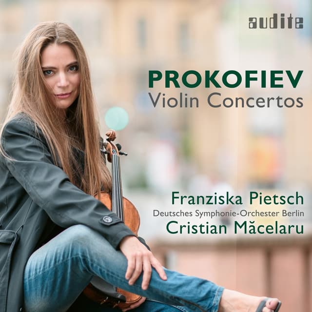 Album cover art for Sergei Prokofiev: Violin Concertos