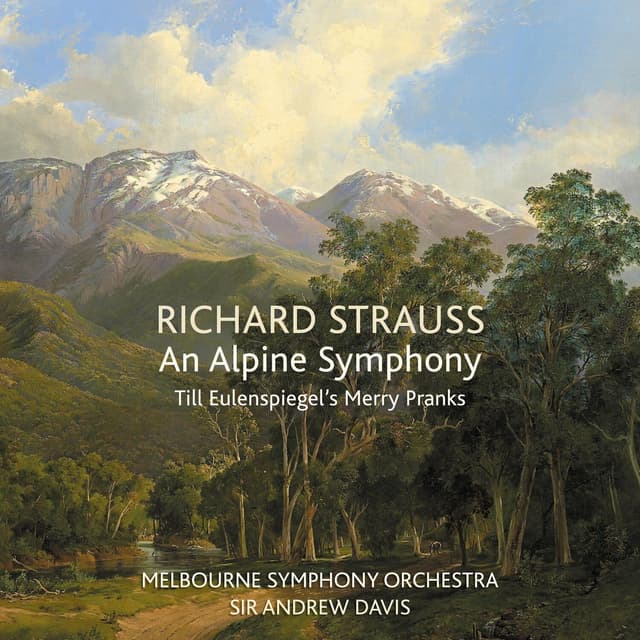 Album cover art for Richard Strauss: An Alpine Symphony - Till Eulenspiegel's Merry Pranks
