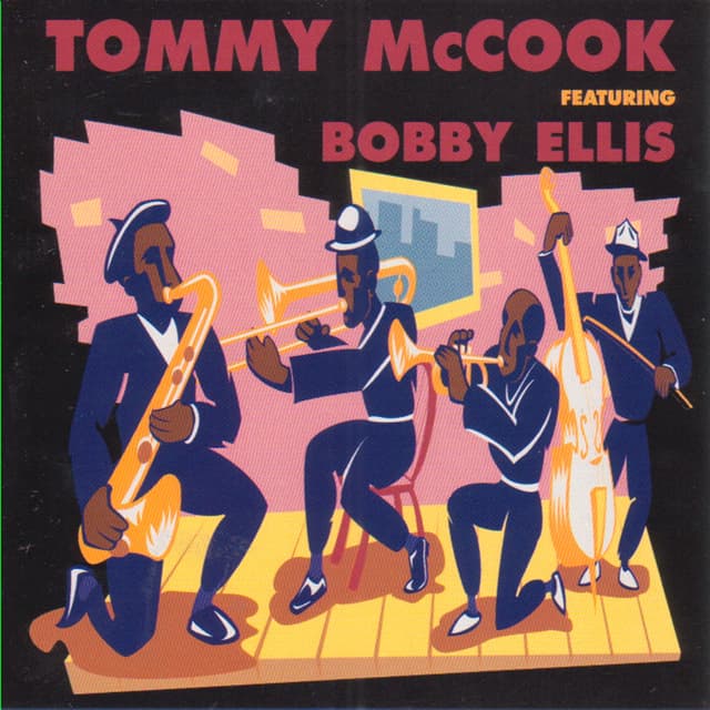 Album cover art for Tommy Mccook Featuring Bobby Ellis