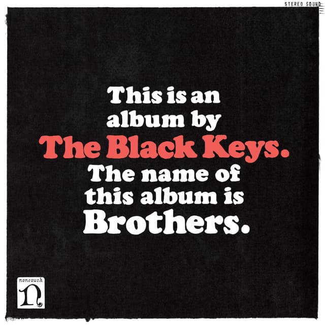 Album cover art for Brothers
