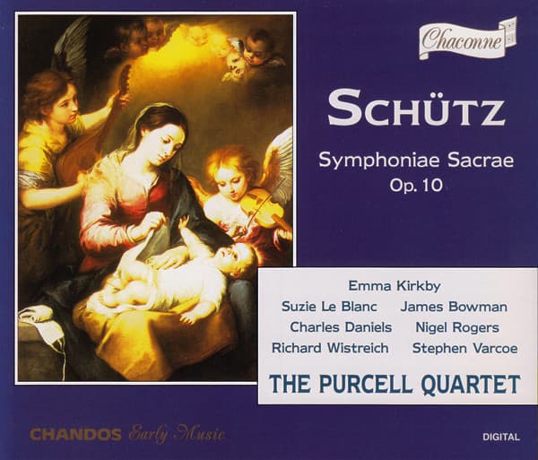 Album cover art for Schütz: Symphoniae Sacrae Op. 10