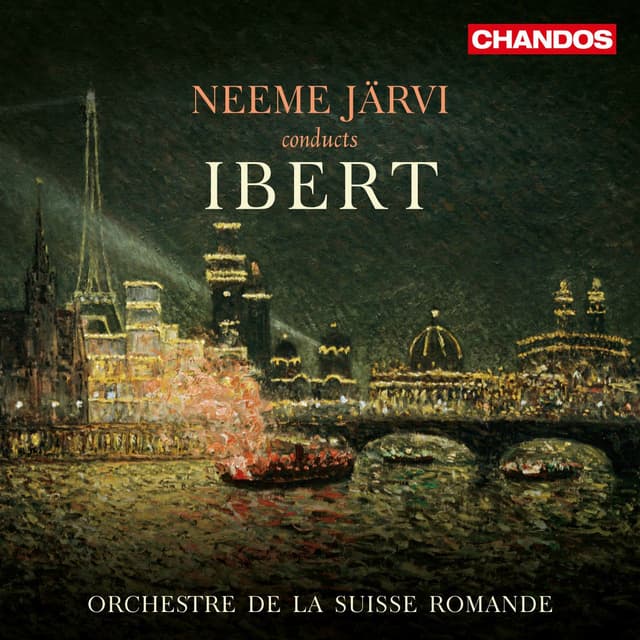 Album cover art for Neeme Järvi Conducts Ibert