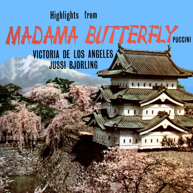 Album cover art for Madama Butterfly [Highlights]