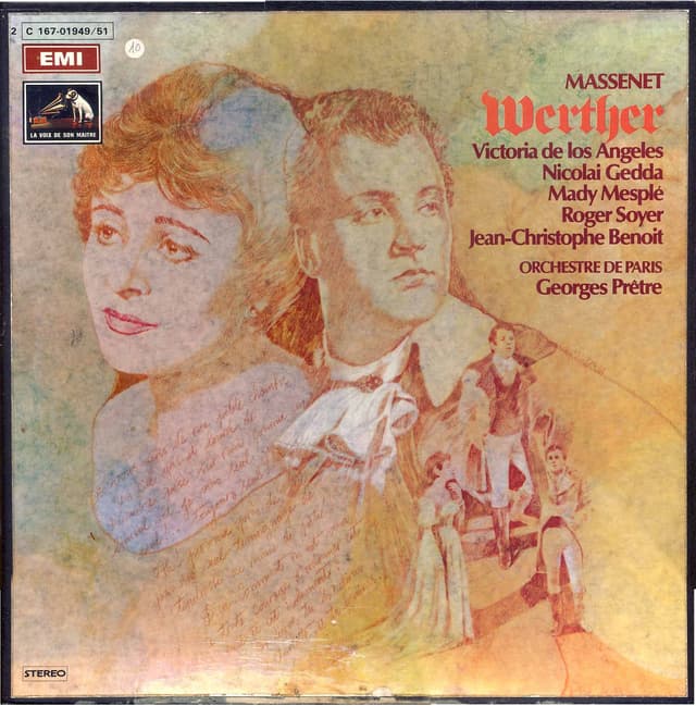 Album cover art for Massenet: Werther