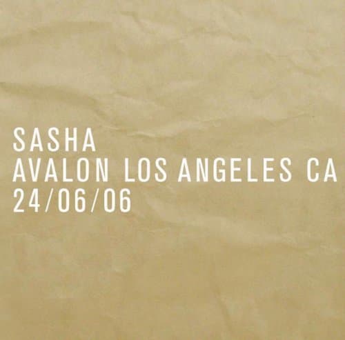Album cover art for Avalon Los Angeles CA - 24/06/06