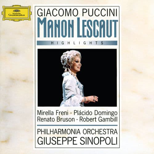 Album cover art for Puccini: Manon Lescaut (Highlights)