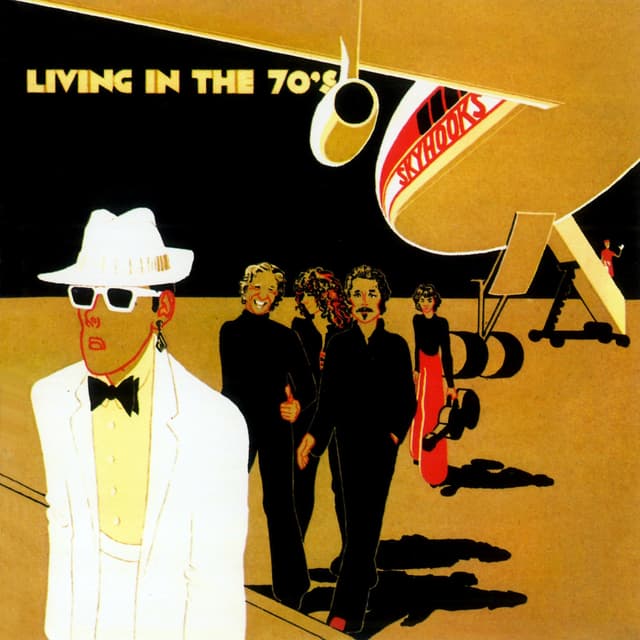 Album cover art for Living in the 70's
