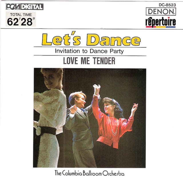 Album cover art for Let's Dance, Vol. 3: Invitation To Dance Party - Love Me Tender