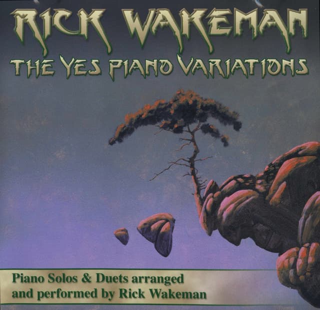 Album cover art for The Yes Piano Variations