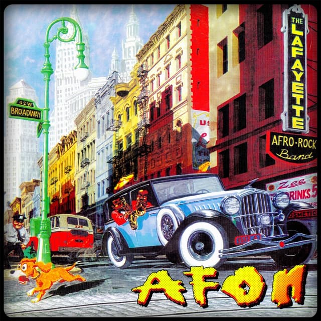 Album cover art for Afon