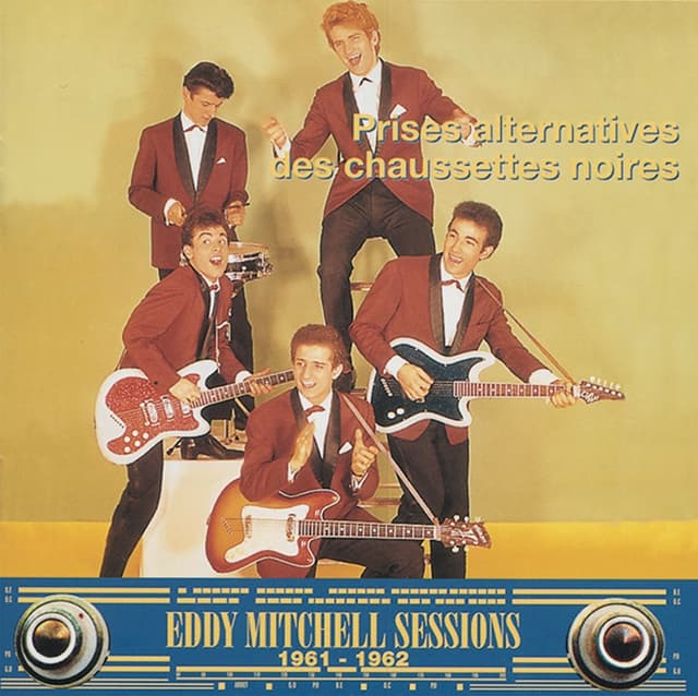 Album cover art for Eddy Mitchell Sessions - 1961 - 1962