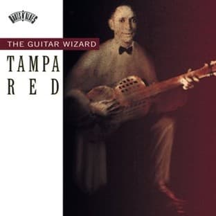 Album cover art for Tampa Red The Guitar Wizard