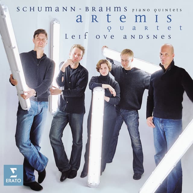 Album cover art for Schumann & Brahms: Piano Quintet
