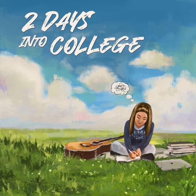 Album cover art for 2 Days Into College