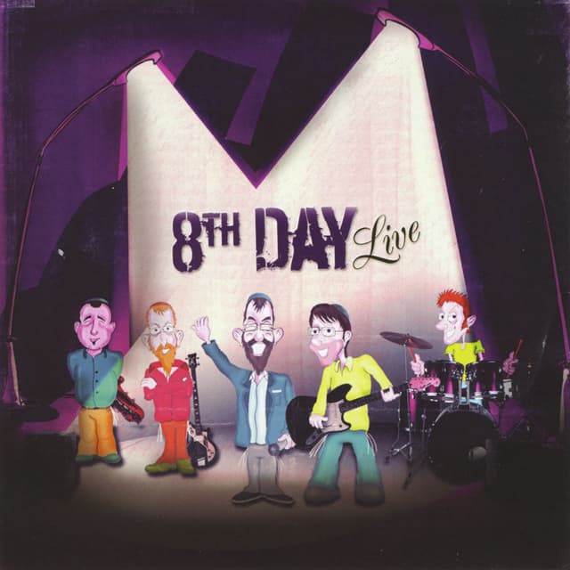 Album cover art for 8th Day Live