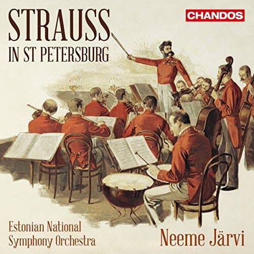 Album cover art for Strauss in St. Petersburg