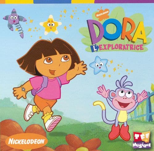 Album cover art for Dora L'Exploratrice