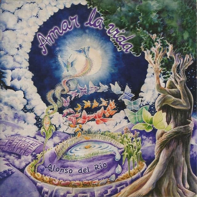 Album cover art for Amar la vida