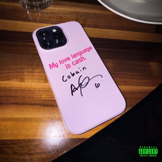 Album cover art for Play Cash Cobain