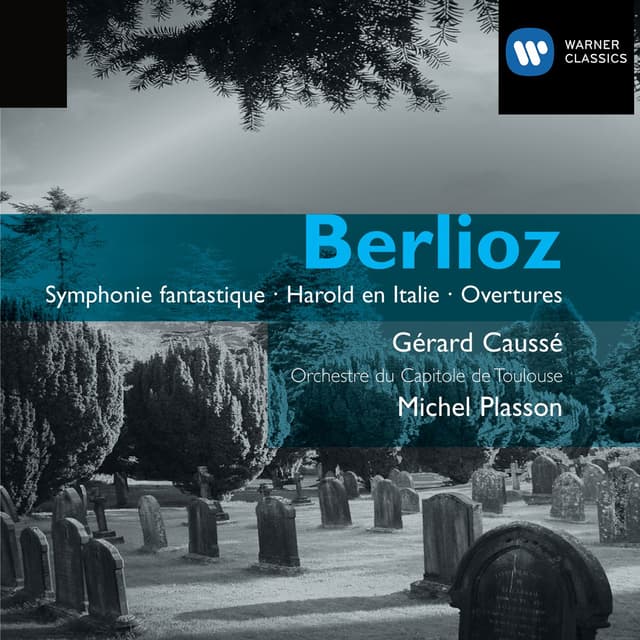 Album cover art for Berlioz: Symphonie Fantastique & Harold in Italy