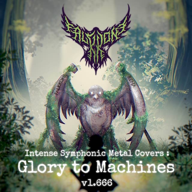 Album cover art for Intense Symphonic Metal Covers: Glory to Machines v1.666