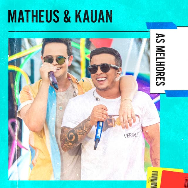 Album cover art for Matheus & Kauan As Melhores