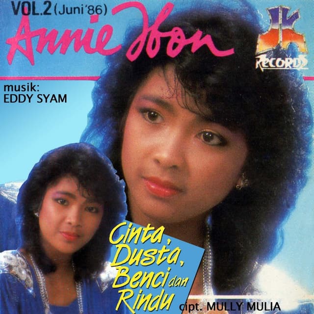 Album cover art for Cinta Dusta Benci Dan Rindu