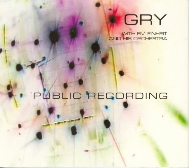 Album cover art for Public Recording + Touch Of E!