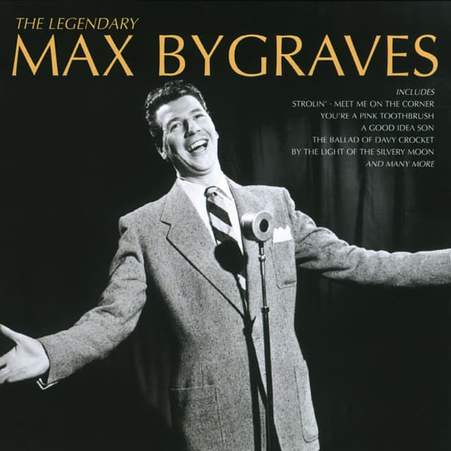 Album cover art for The Legendary Max Bygraves