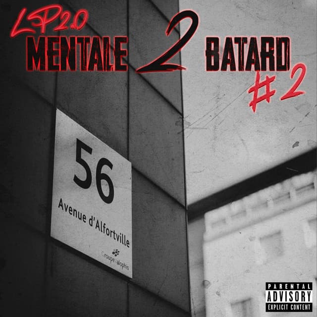 Album cover art for Mentale 2 Batard #2