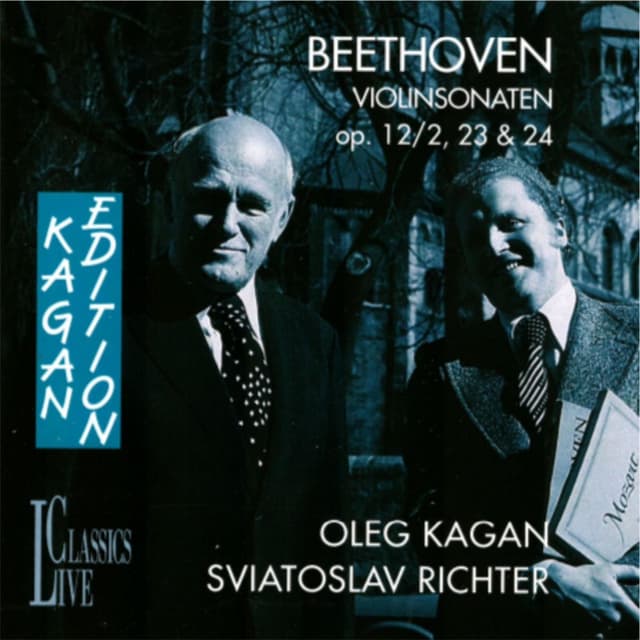 Album cover art for Beethoven : Edition Oleg Kagan, Volume 9 [1976]