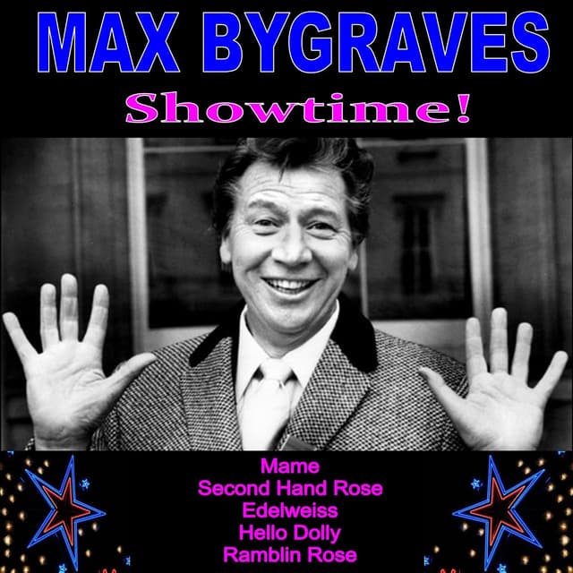 Album cover art for Showtime!: Starring Max Bygraves
